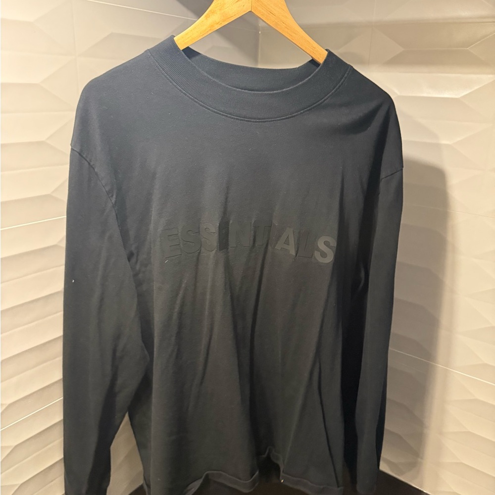 Essentials Black Men's Shirt